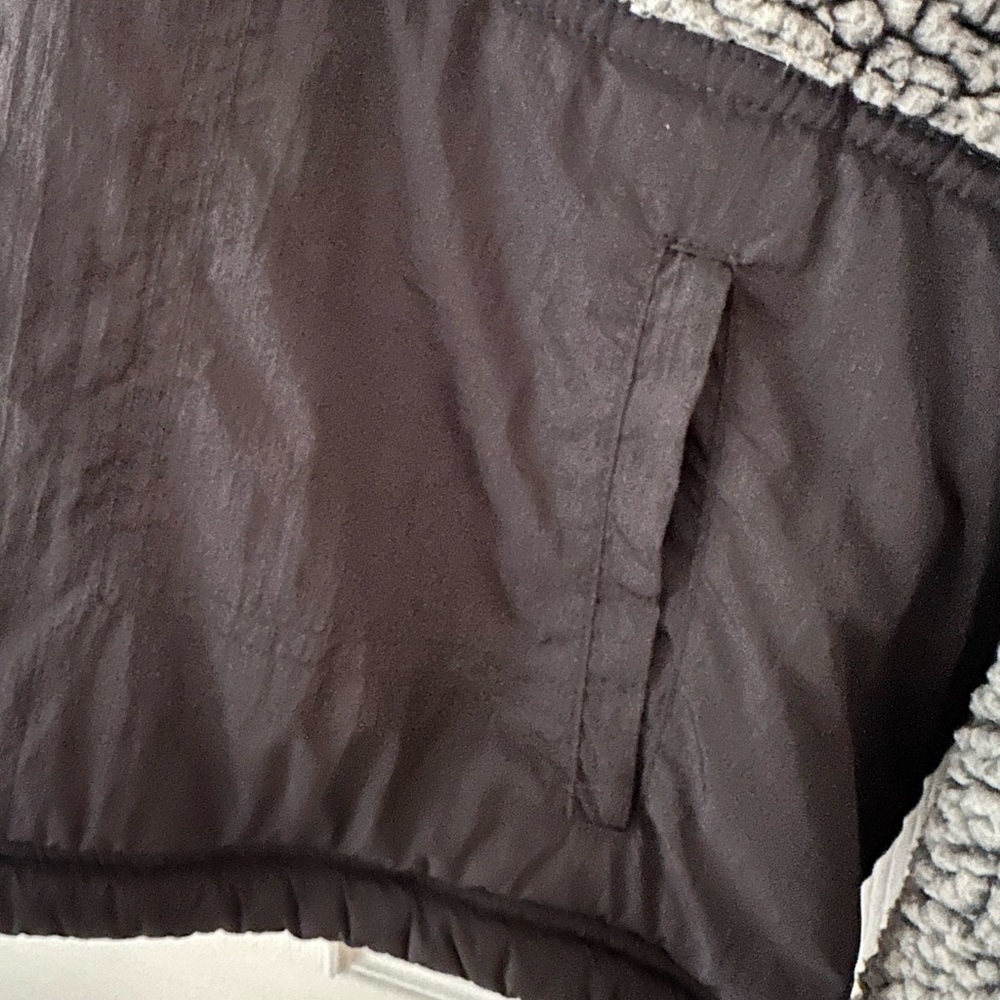 Fp Movement Free People Black And Gray Sherpa Pul… - image 5